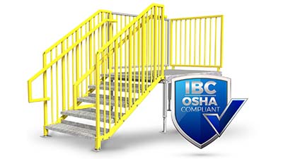 OSHA Portable Stairs